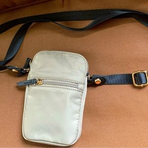 Cute Cream Cross Body Purse Gold 🪙 Studs 🪙Buckles Black Straps